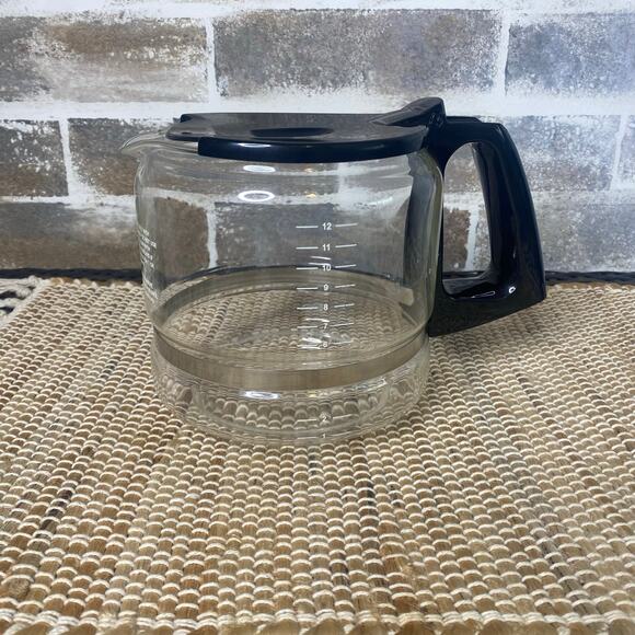 Black & Decker 12 Cup Replacement Glass Coffee Carafe Decanter Pot for Auto Drip - Picture 2 of 6